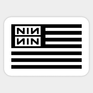 The Rock Of NIN Sticker